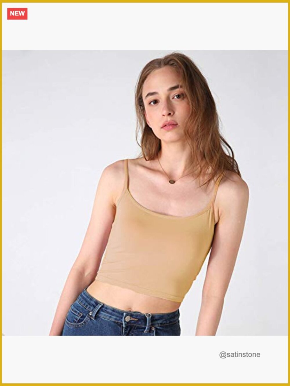 4 Pack Spaghetti Strap Camisole Adjustable Strap Tank Top Modal Cotton - Picture 5 of 6
